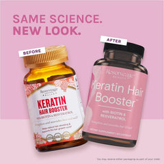Reserveage packaging close-up with brand and product details.