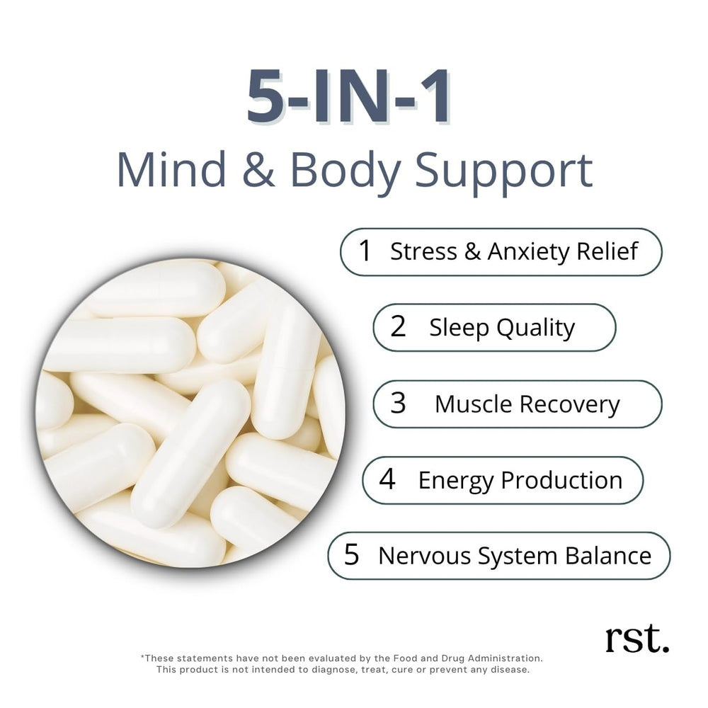 Reset Wellness M3+ capsules shown for easy daily intake.