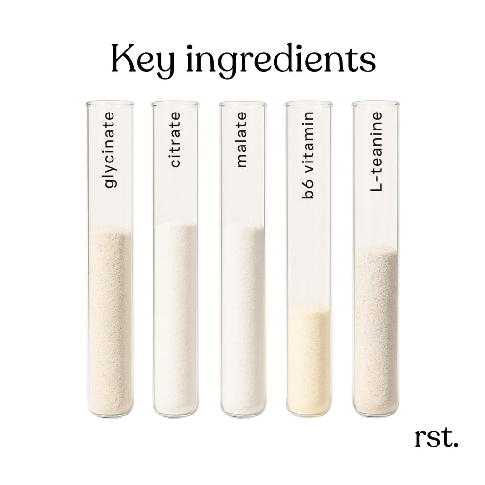 Close-up of Reset Wellness M3+ label detail indicating product quality.