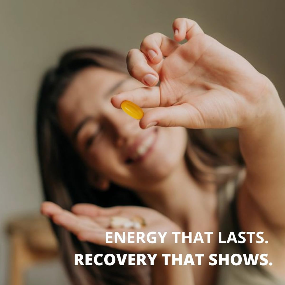 Reset Wellness Omega GLUTATHIONE+ packaging highlights non-GMO, gluten-free, and soy-free benefits.