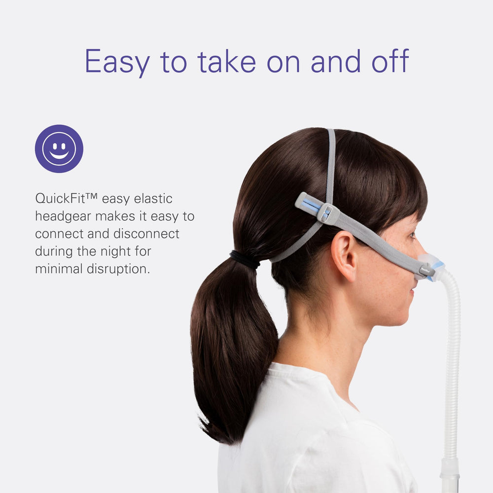 ResMed AirFit N30 headgear one-size fit offers universal compatibility.