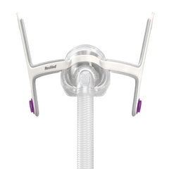 ResMed AirTouch N20 for Her nasal cushion offers a soft, adaptive seal for comfortable sleep.