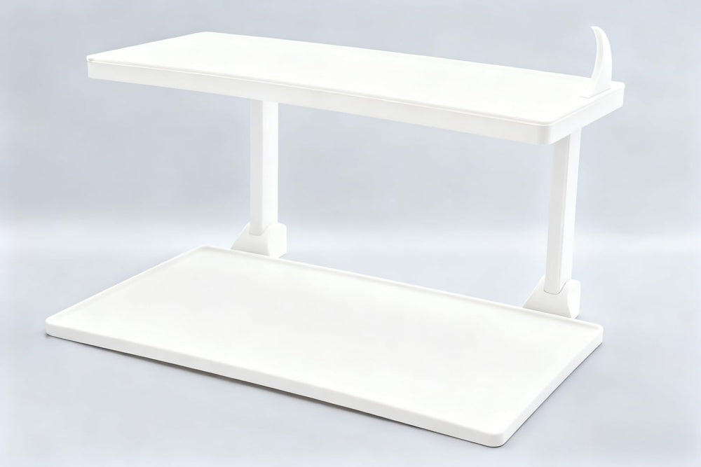 Six-inch clearance keeps cords organized and air intake clear.