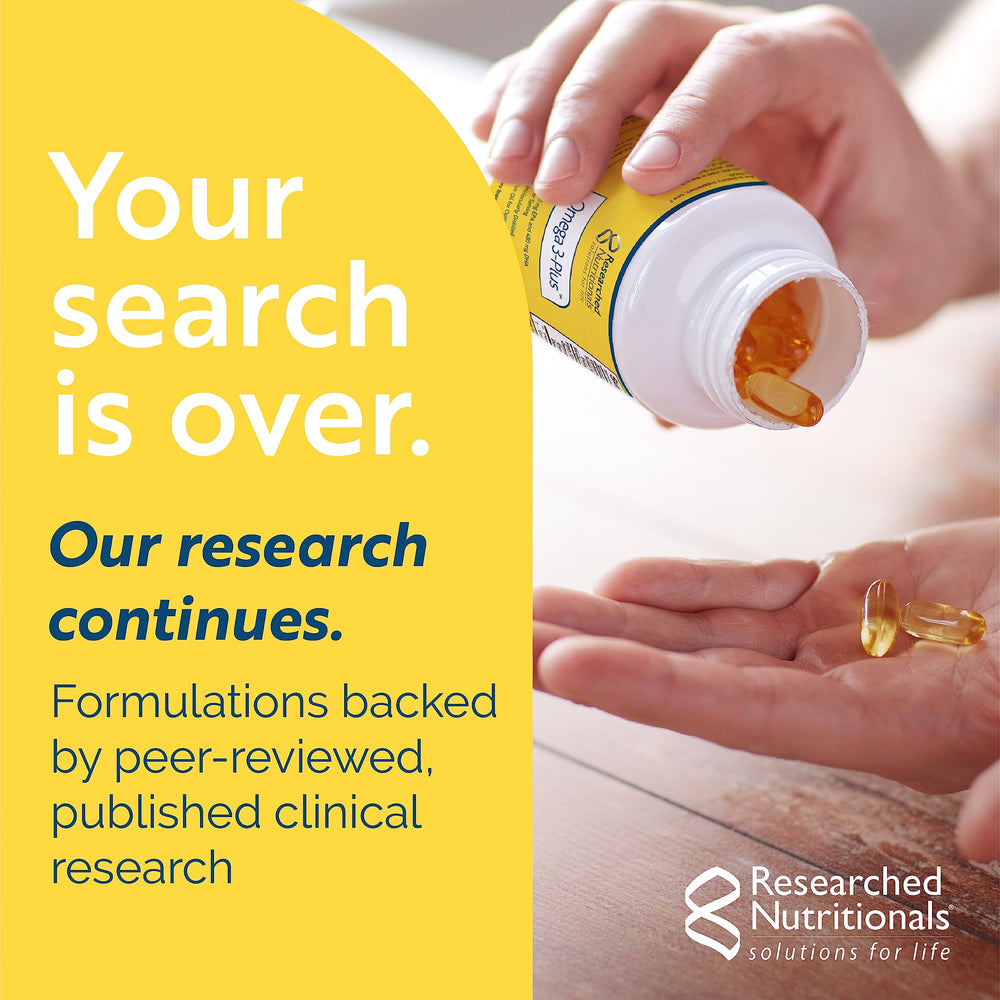 Researched Nutritionals Microbinate packaging and label design showcasing product quality.