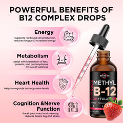 ReviNutra B12 bottle side view highlights sublingual delivery