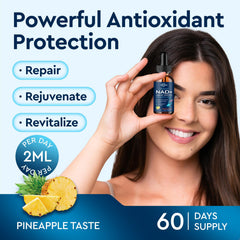 ReviNutra bottle amid brain-energy imagery illustrating cognitive support