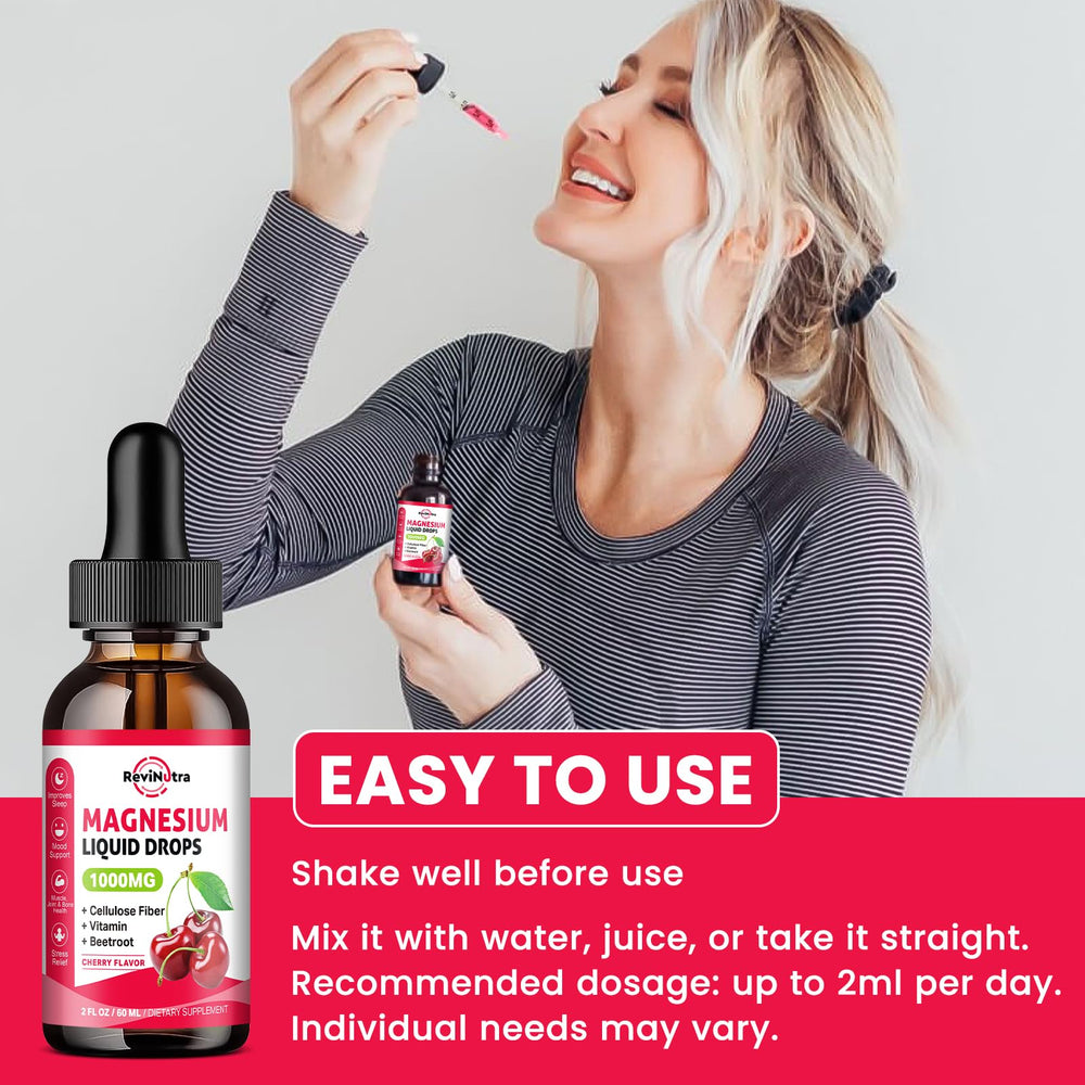 ReviNutra ingredients and label highlighting the blend and vitamins.