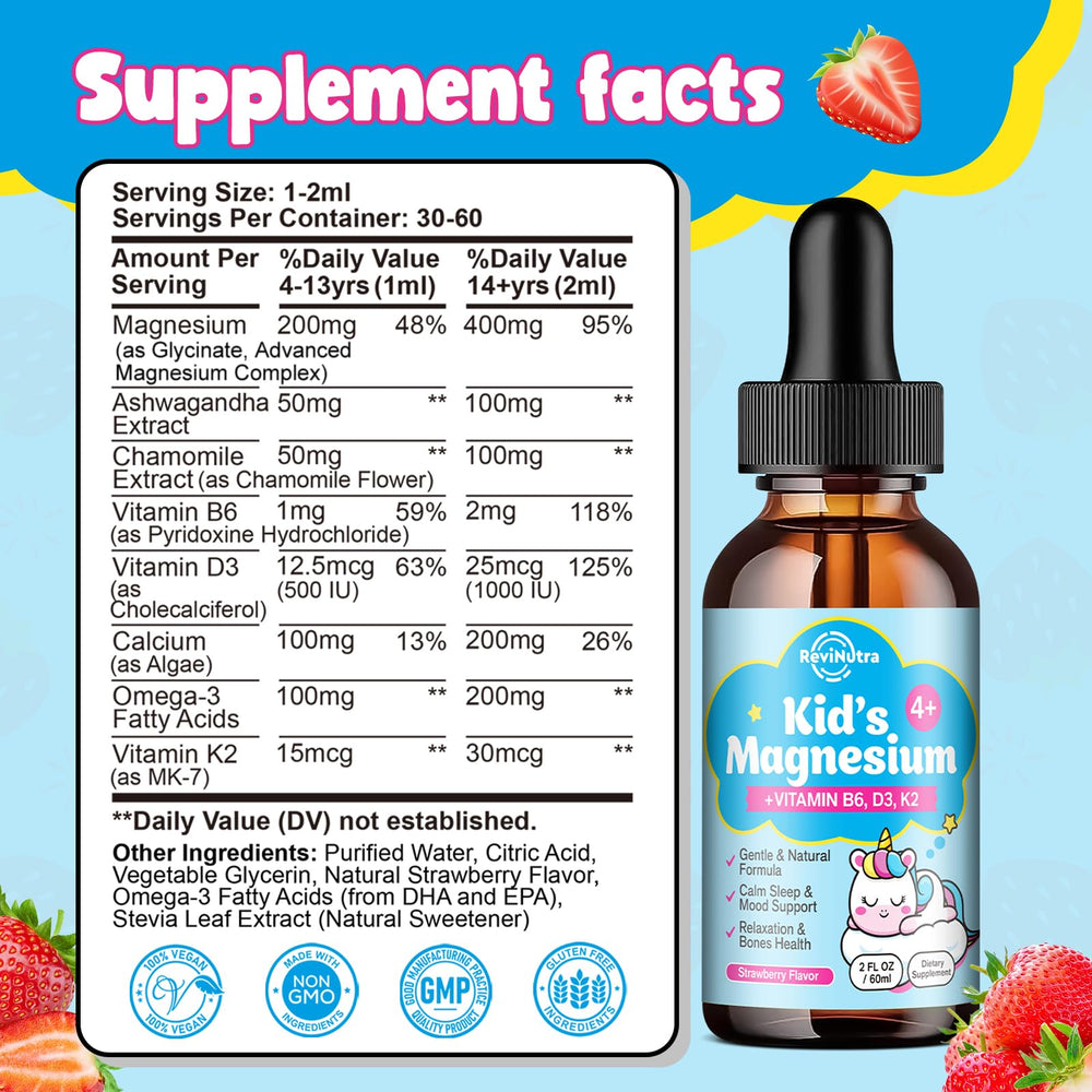 Close-up of the bottle label for ingredient transparency and trust.