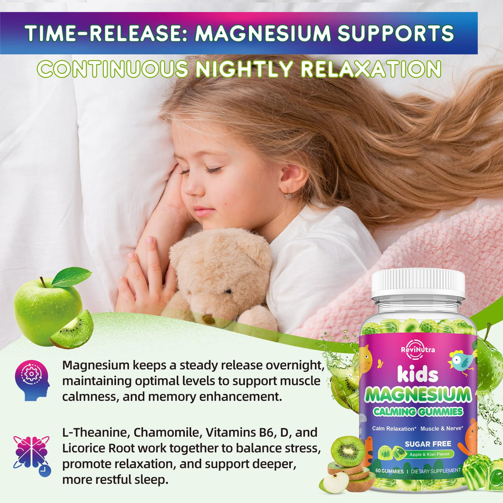 ReviNutra gummies in daily routine for kid-friendly wind-down after activities.