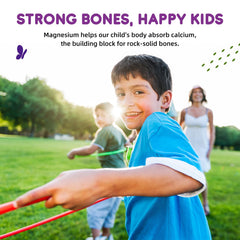Closeup of ReviNutra gummies highlighting grape flavor for kid-friendly daily supplementation.