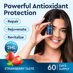 ReviNutra NAD visual focusing on brain focus and clarity