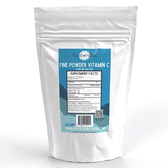 Revitalize Wellness fine powder vitamin C dissolves quickly for daily use.