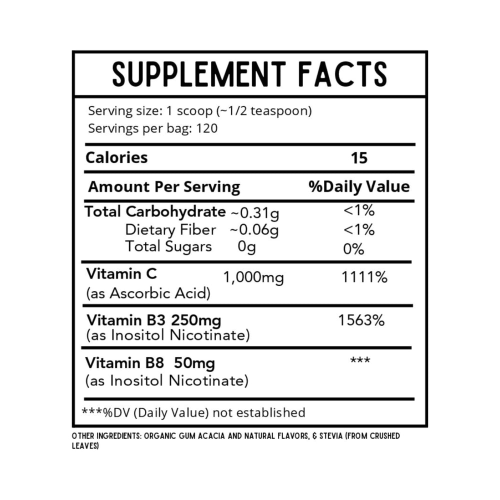Revitalize Wellness Kids Defense powder scoop measures for precise dosing