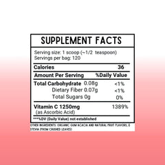 Revitalize Wellness Vitamin C powder mixed into water for quick intake