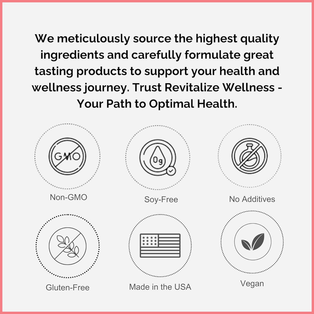 Revitalize Wellness Vitamin C powder strawberries and cream flavor in a glass, flavorful daily option