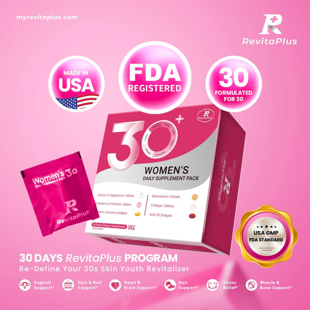 RevitaPlus krill oil capsules symbolize brain, heart, and immune wellness.