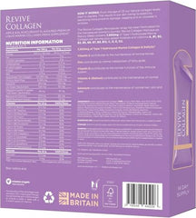 Revive Collagen sachet dissolving in water for a calming, sleep-friendly drink