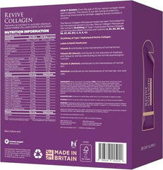 Revive Collagen Menopause Max sachets pack, convenient daily sachets.