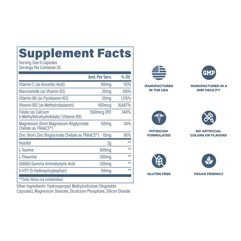 Revive MD Calm serving size guide to plan daily intake.