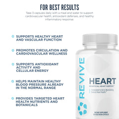 Revive MD CoQ10 ingredients panel listing Rejuna, Benolea, and Curcumin