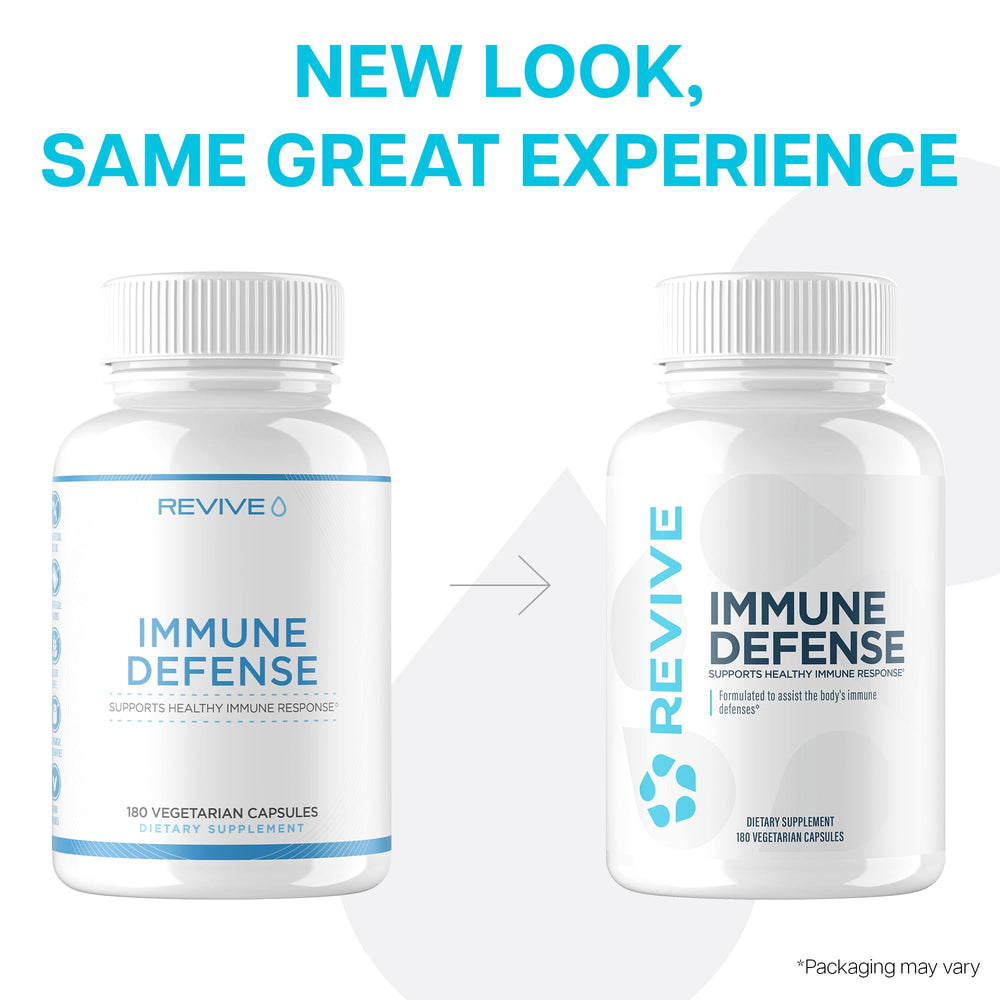 Revive MD Immune Defense label lists Vitamin C Zinc and Elderberry benefits