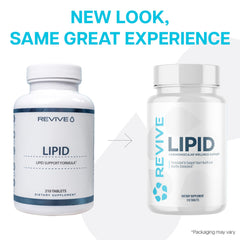 Revive MD Pantethine capsules with clear dosage information.