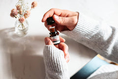 Revive Rose Essential Oil vapor creates a calming ambiance.