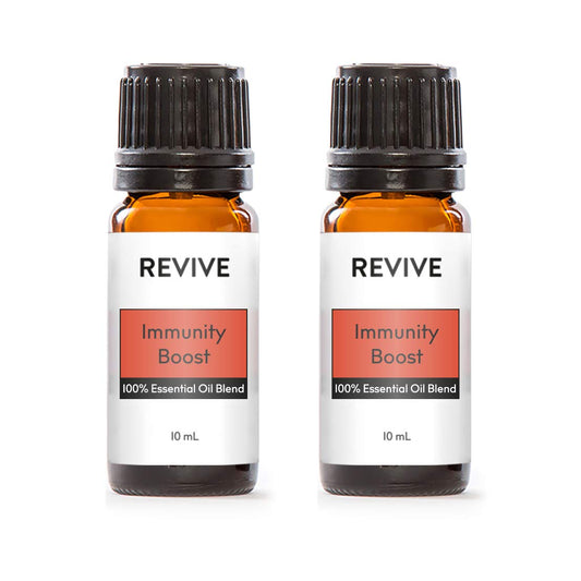 REVIVEEO Immunity Boost blend bottle for a calming aroma in your space.