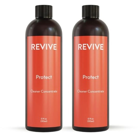 REVIVEEO Protect 2-pack front view shows a plant-based all-purpose cleaner.