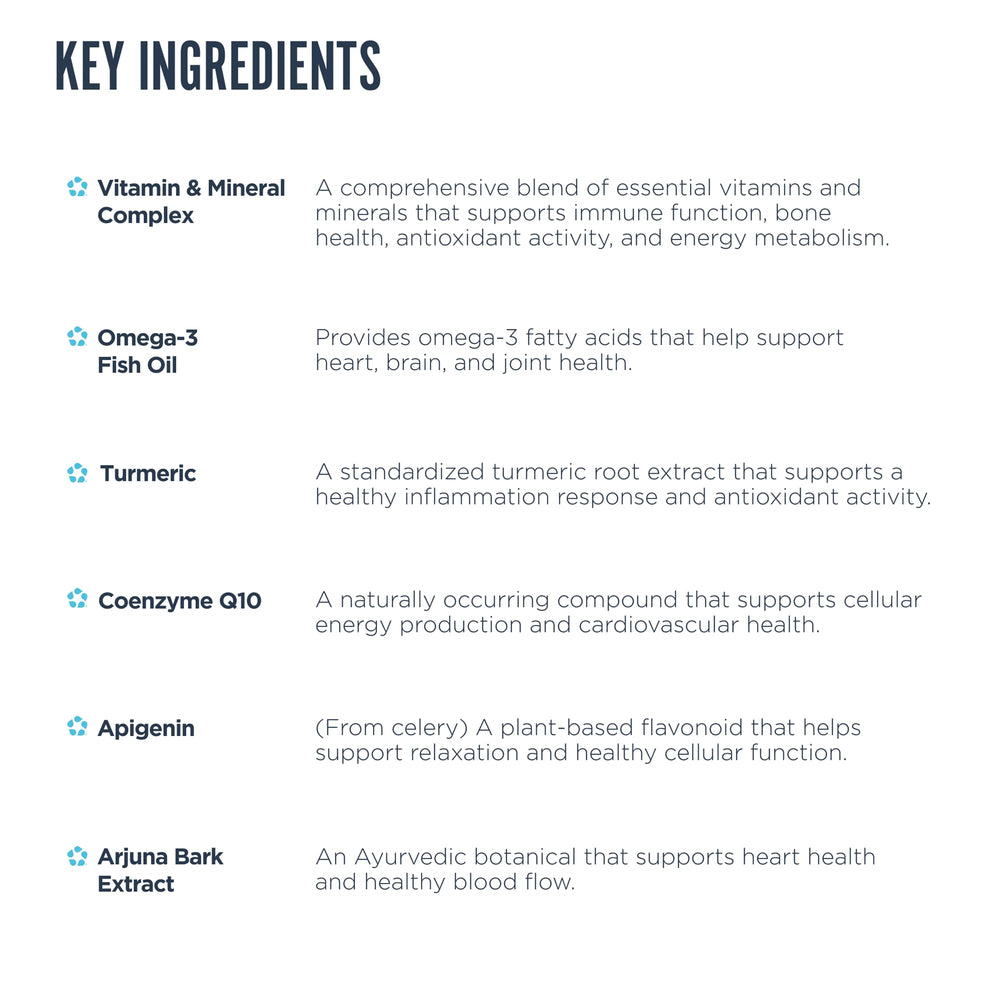 Revive MD Vita Pack packets close-up highlighting Immune & Organ Support.