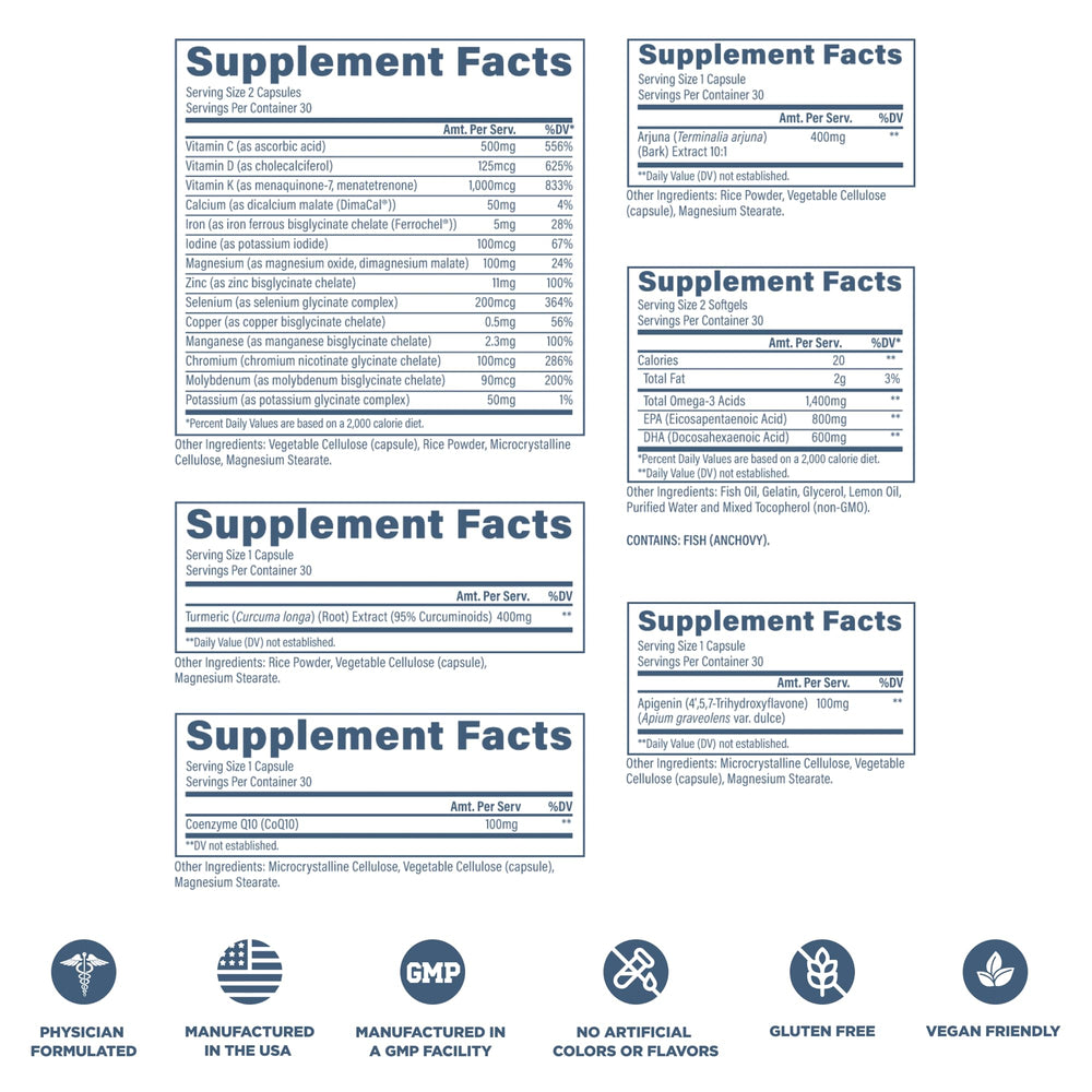 Revive MD Vita Pack vegan gluten-free label emphasizes clean nutrition.