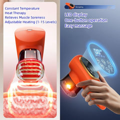 Reyoten massager heat function providing soothing warmth during therapy
