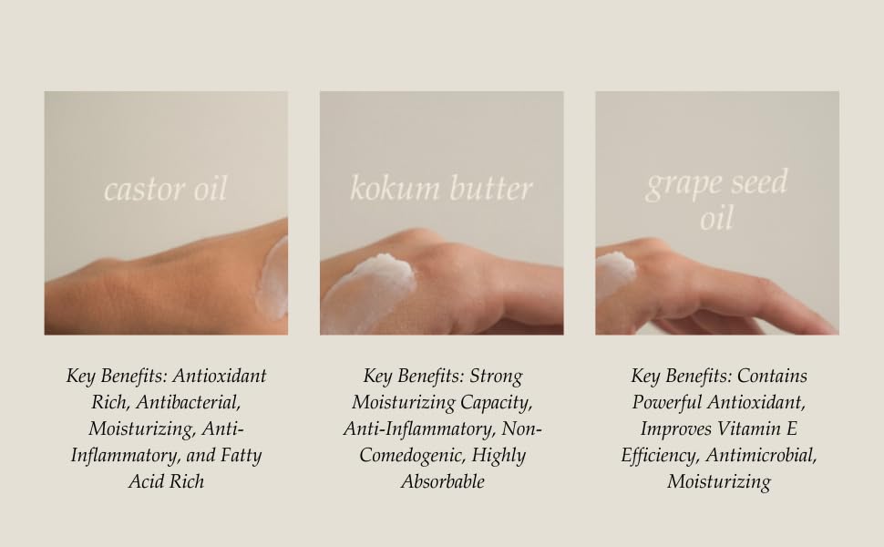 Close-up of creamy balm texture for nourishing skin