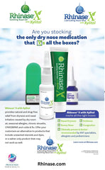 Rhinase combo pack box front, two-product system for nasal hydration