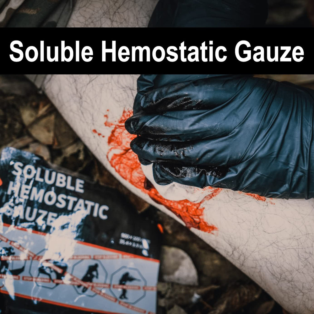 Rhino Rescue gauze used by EMS and hospitals in professional settings.