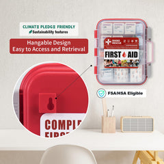 Rhino Rescue portable first aid case for home car or office