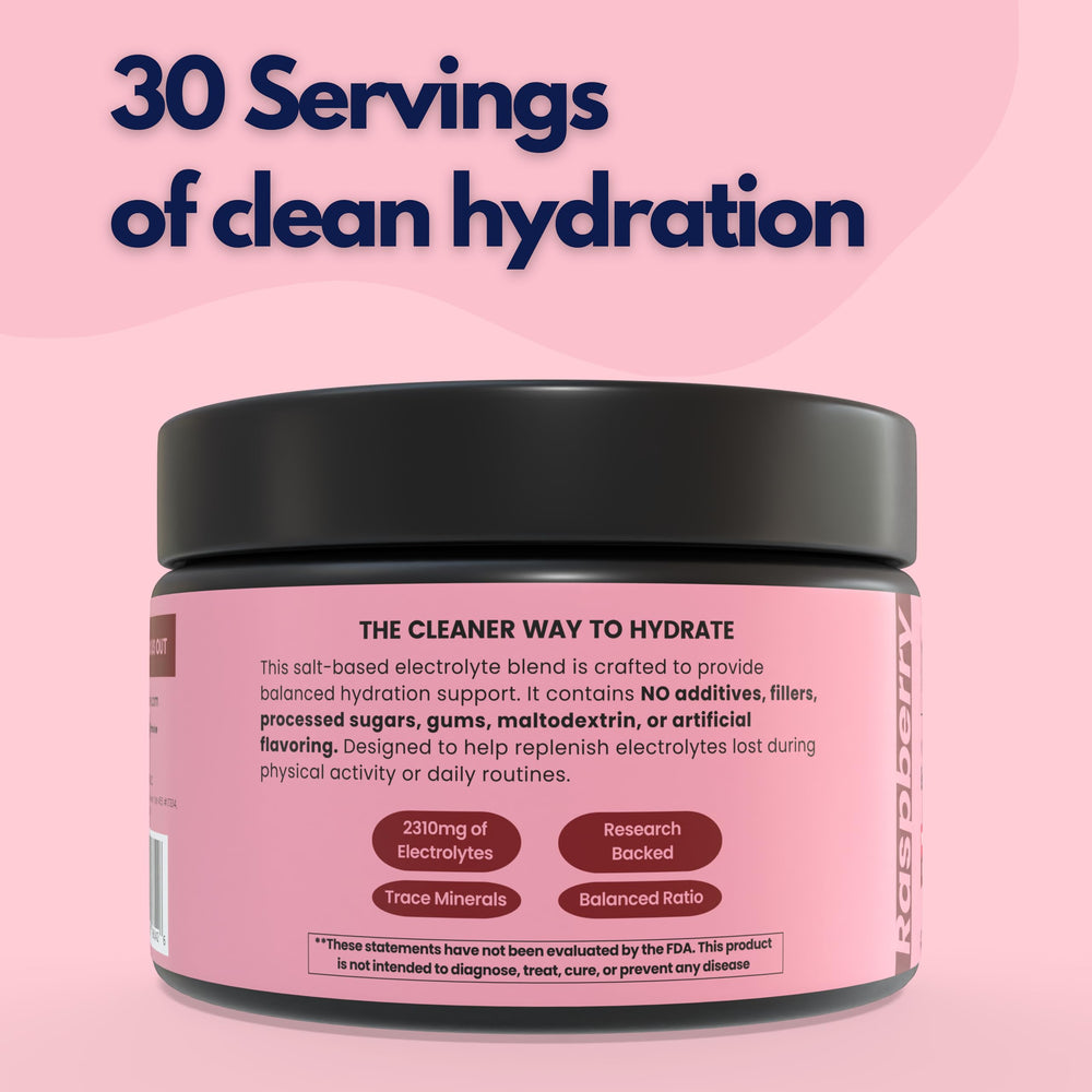 Rhovive zero sugar label emphasizes keto-friendly, sugar-free hydration.