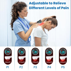 RICIAL ergonomic stand supports hands-free therapy sessions
