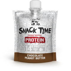 Rich Piana 5% Snack Time egg white protein snack pack convenient high-protein option