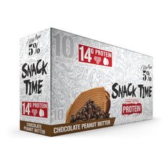 Rich Piana 5% Snack Time chocolate peanut butter texture close-up