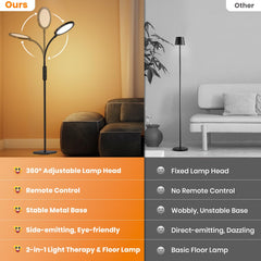 RICIAL night-light-mode adds warm ambiance for bedtime