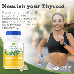 RidgeCrest ThyroNourish energy and focus moment, potential mood balance.