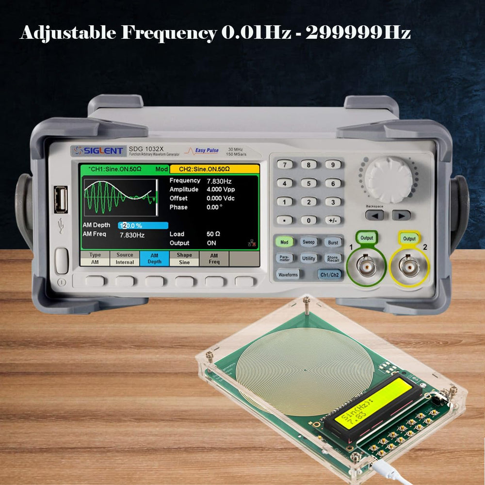 Rihveo dual-output testing with earphones and indicator light for verification