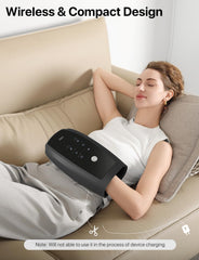 RIKE Hand Massager on display with easy controls and indicators.