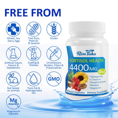 RimTuku cortisol support scene highlighting mood balance and calm