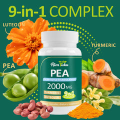 RimTuku pea capsules close-up for convenient daily use and potency.