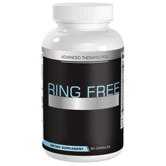 Ring Free tinnitus relief bottle with capsules for daily support
