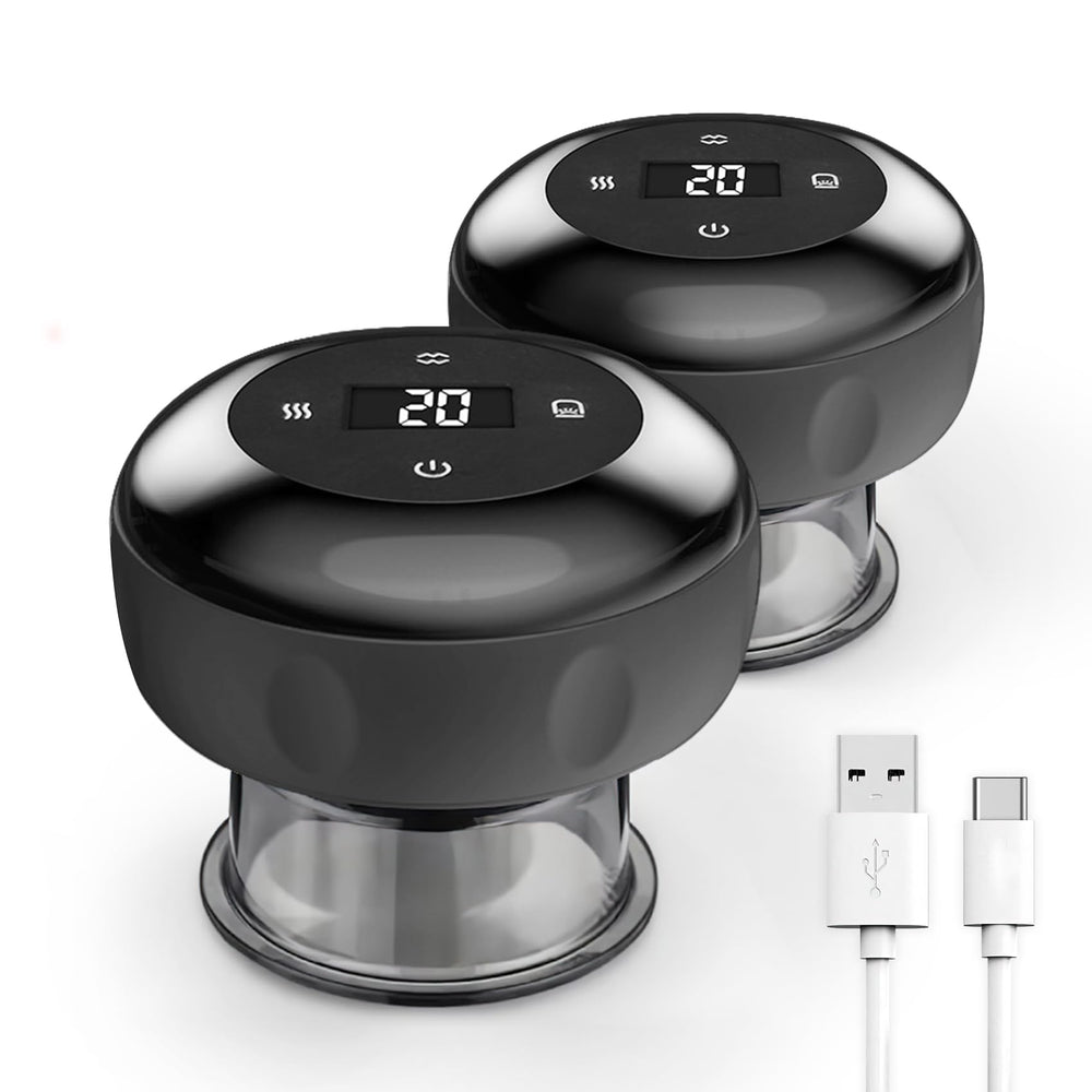 RIRC Smart Cupping Massager 4-in-1 front view for at-home muscle relief