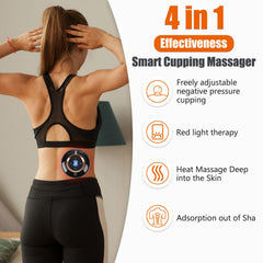 RIRC red-light therapy feature provides gentle warmth for muscle comfort