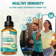 RiRywony Health 3 Pack Oil Drops packaging display highlighting quality